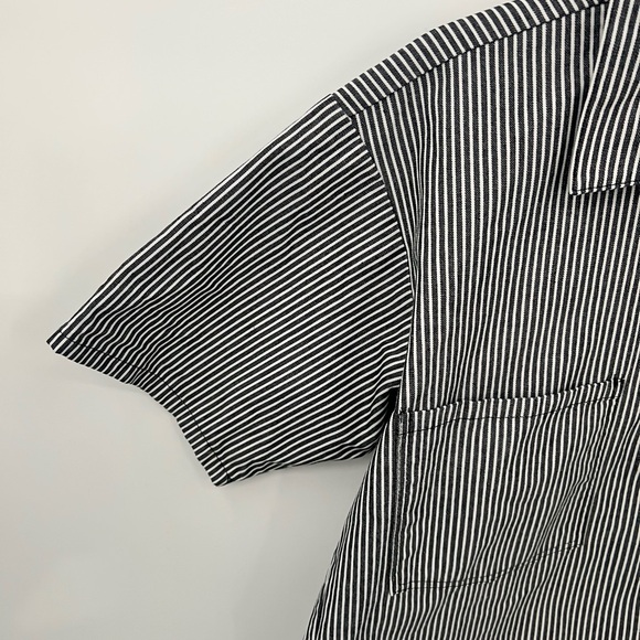 Ben Davis 1/2 zip stripe shirt - Picture 4 of 8